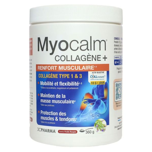 Myocalm collagène + - renfort musculaire - 360g