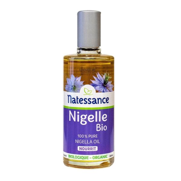 Natessance - Huile végétale de nigelle 100 % pure - 50 ml