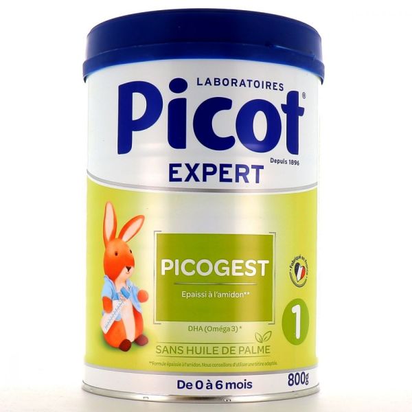 Picot - Lait en poudre 1er age picogest - 800g