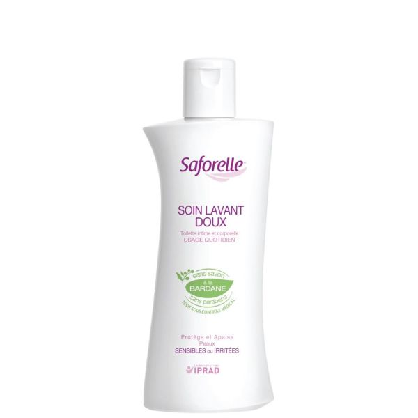 Saforelle - Soin lavant doux toilette intime et corporelle