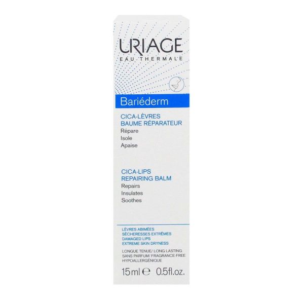 Uriage - Bariéderm cica-lèvres baume réparateur - 15 ml