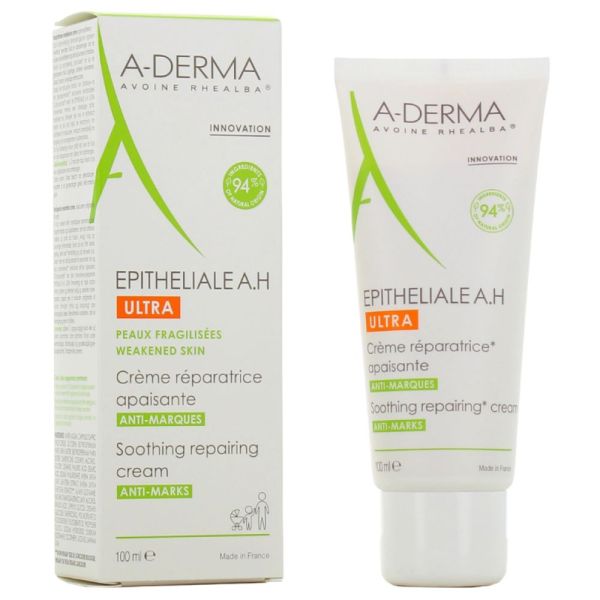 Aderma - Epitheliale AH - Ultra Crème réparatrice - 100mL