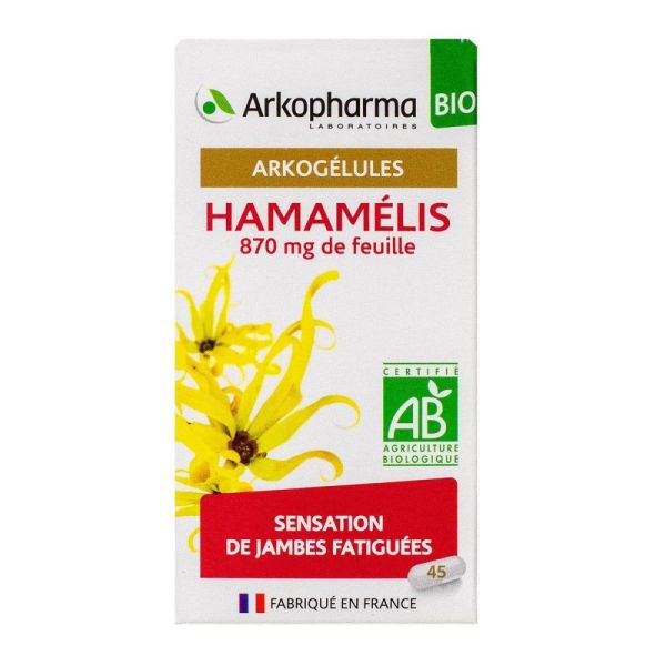 Arkopharma - Hamamelis Bio - 45 gélules