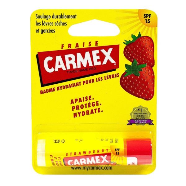 Carmex - Stick lèvres fraise 4,25g