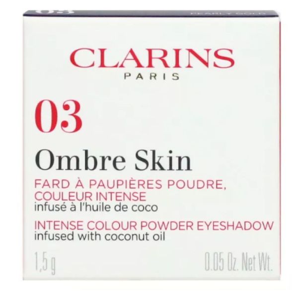 Clarins - Fard à paupière Ombre Skin 03 Pearly Gold - 1 unité