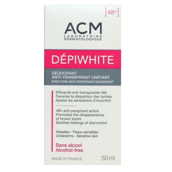 ACM - Depiwhite déodorant anti-transpirant roll-on 50ml