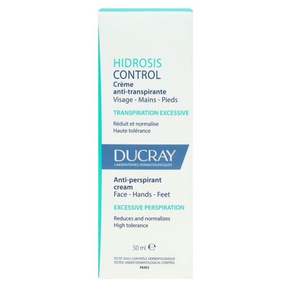 Ducray - Hidrosis control crème antitranspirante - 50mL