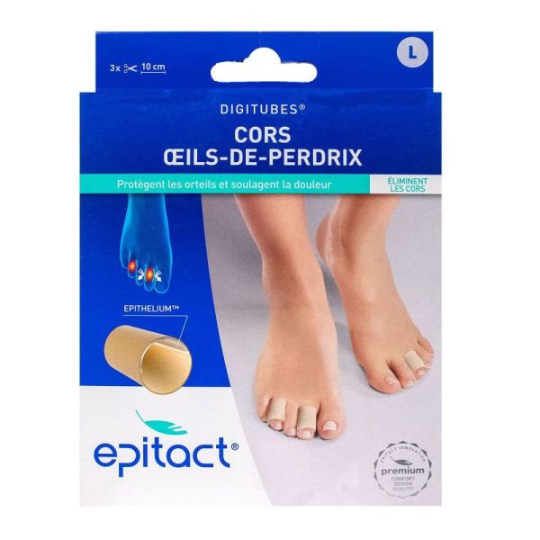 Epitact - Digitubes Cors œils de perdrix - 3 unités