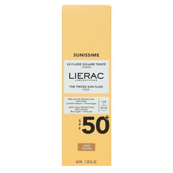 Lierac - Sunisse fluide solaire teinté visage - 40ml