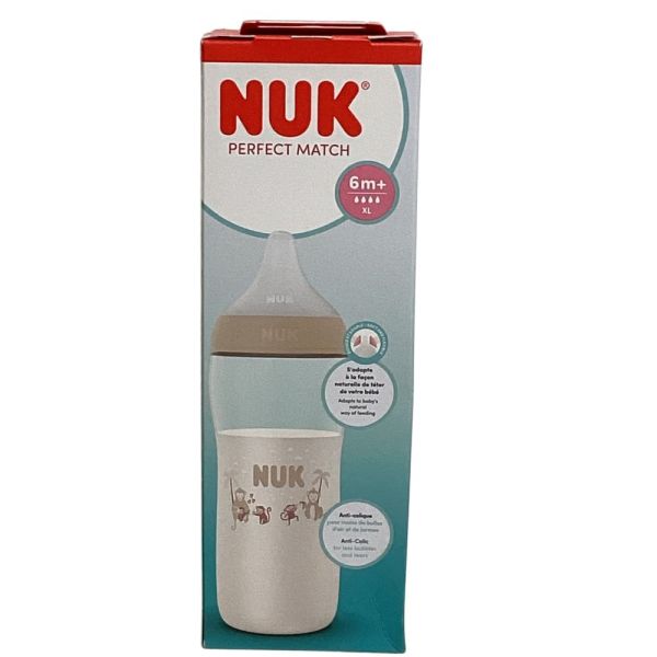 Nuk - Biberon Perfect match 6mois+ - 360mL