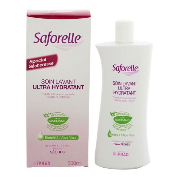 Saforelle - Soin lavant ultra hydratant spécial sécheresse
