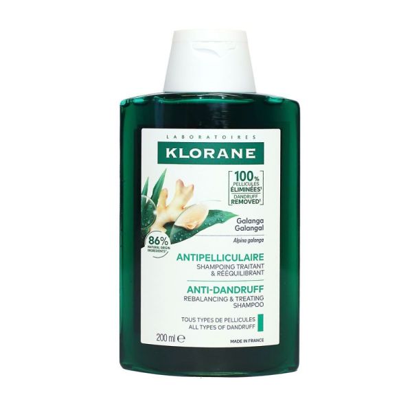 Klorane - Shampoing antipelliculaire au Galanga - 200ml