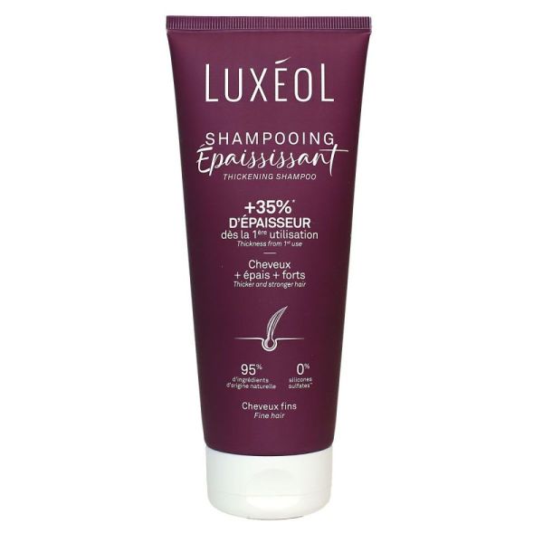 Nutravalia - Luxéol Shampooing épaississant sans rinçage - 200ml