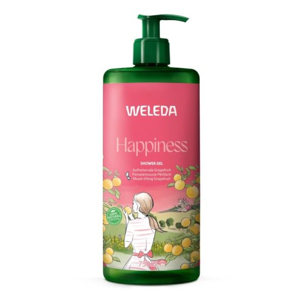 Weleda - happiness Gel douche Pamplemousse pétillant - 750ml
