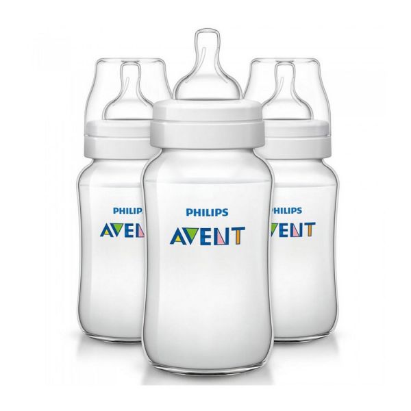 Avent - Biberon classic+ 3mois et plus - 3x330ml