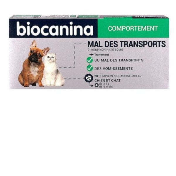 Biocanina -  mal des transports