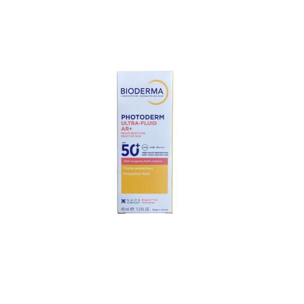 Bioderma - Photoderm Ultra-Fluid AR+ Peaux Réactives Anti-Rougeurs SPF50+ - 40 ml