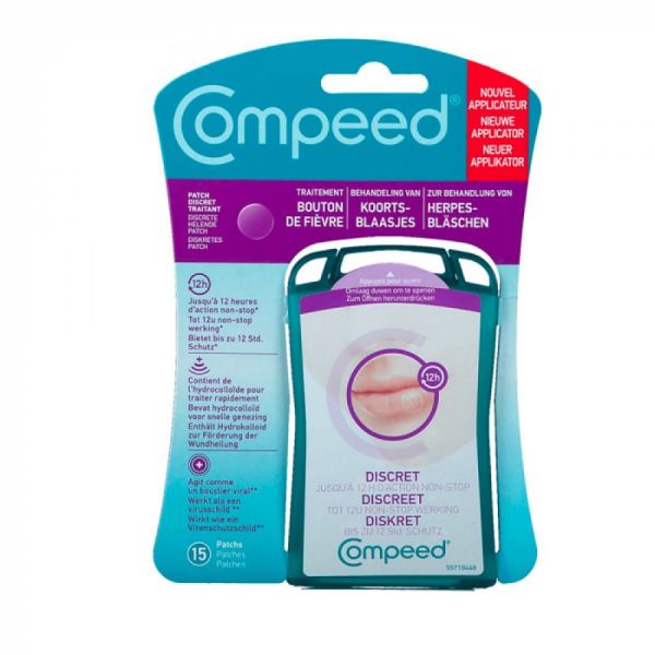 Compeed - Bouton de fièvre - 15 patchs