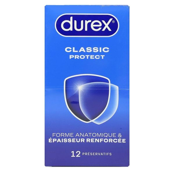 Durex - Classic Protect - 12 préservatifs