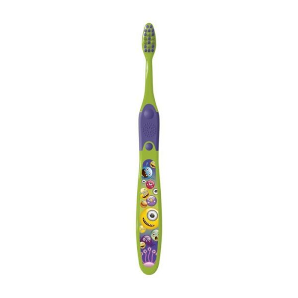Elgydium - Brosse à dents Emoji kids 2/6ans - 1 brosse