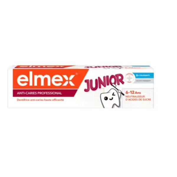 Elmex - Dentifrice anti-caries professionnal junior - 75ml