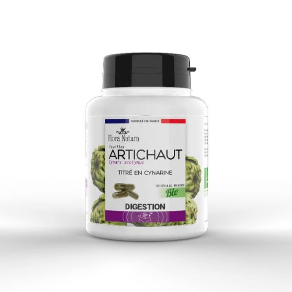 Flora Natura - Artichaut Digestion - 120 gélules