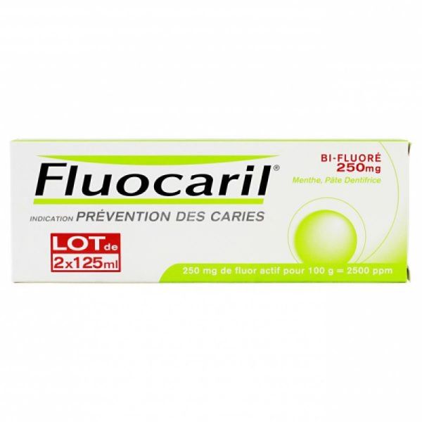 Fluocaril Bi-fluoré - lot de 2