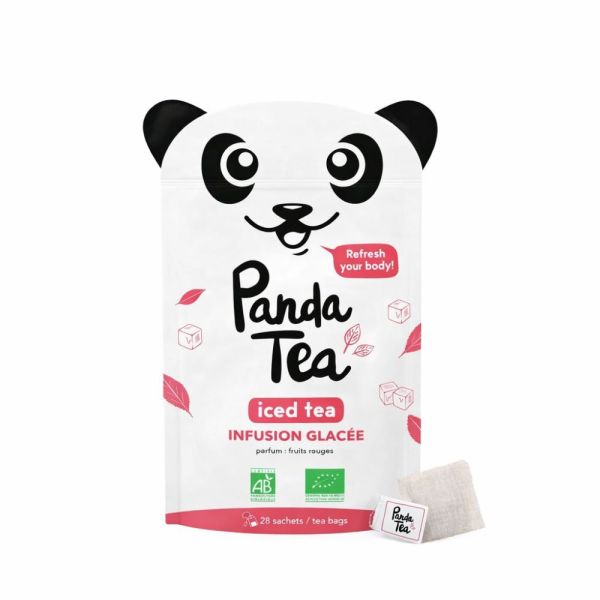 Panda Tea - Iced Tea Detox Fruits rouges - 28 sachets