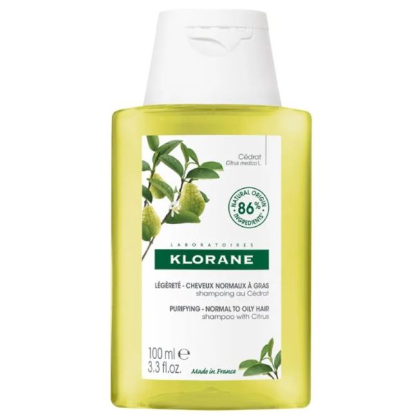 Klorane - Shampoing Vivalité énergisant et légèreté - 100mL
