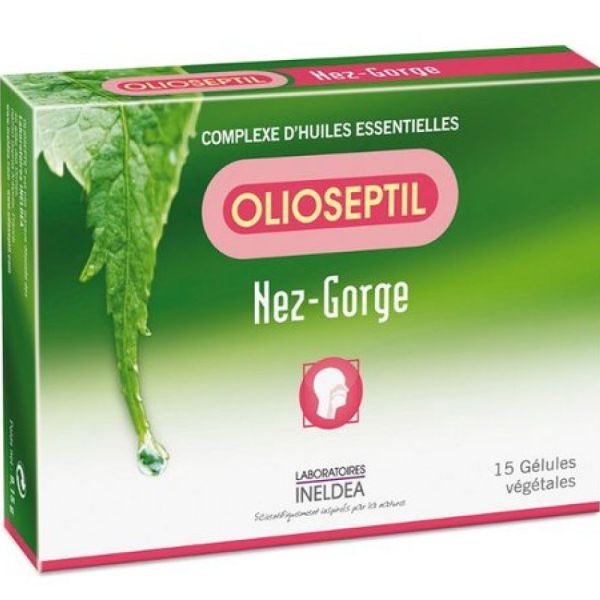 Olioseptil - Nez gorge - 15 gélules