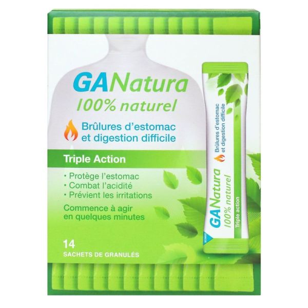 Reckitt - GaNatura Triple Action - 14 sachets de granulés