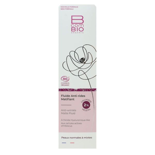 B Com Bio - Fluide anti rides matifiant - 50ml