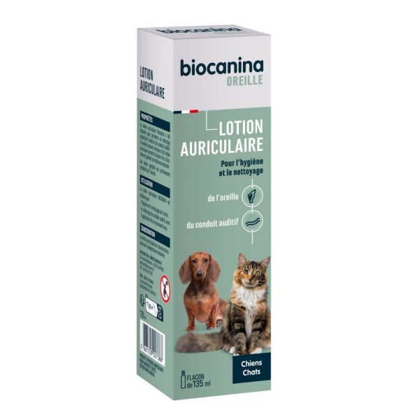 Biocania - Lotion auriculaire hygiène et nettoyage - 135mL
