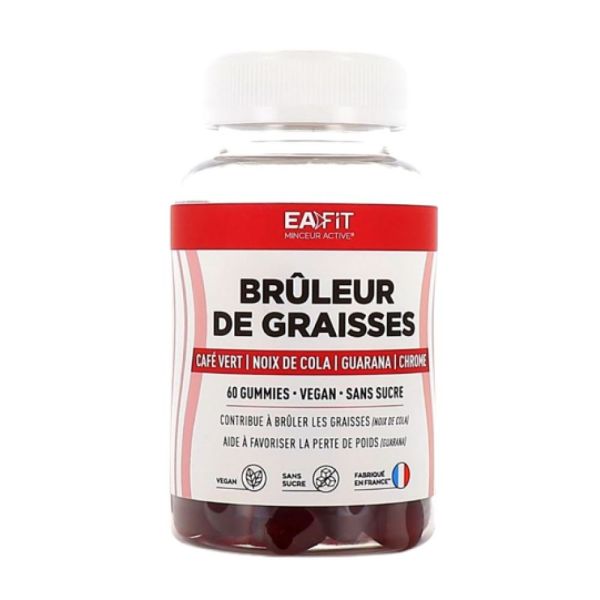 Eafit - Brûleur de graisse - 60 gummies