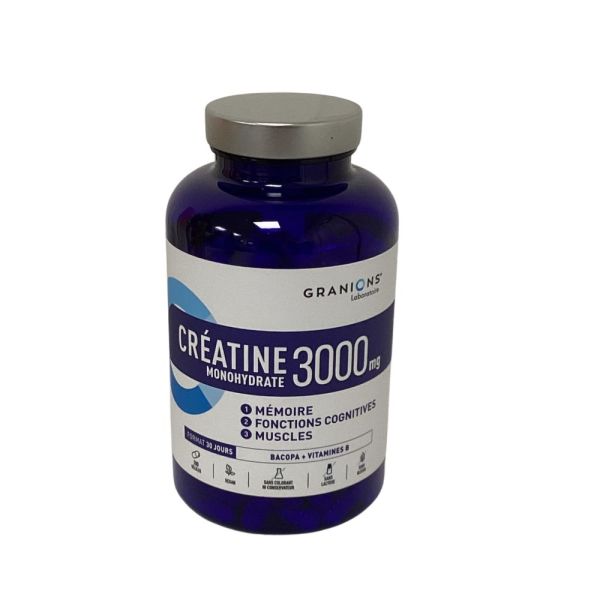 Granions - Créatine monohydrate 3000mg - 180 gélules