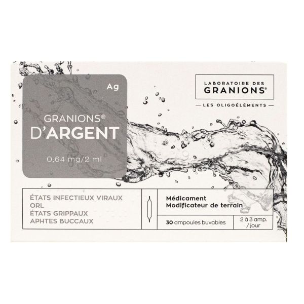 Granions d'argent - 30 ampoules