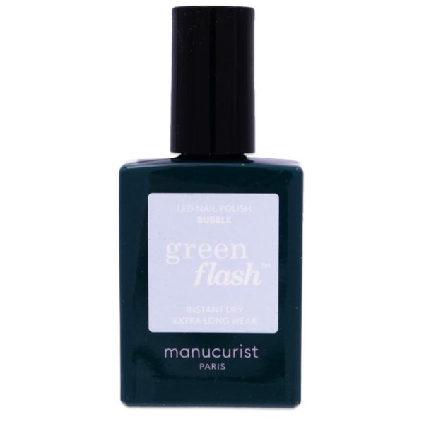 Manuscurist - Green flash Vernis à ongles Bubble - 15ml