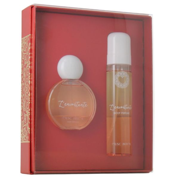Musc intime - Coffret noël 2025 Rituel parfumé corps et cheveux rose mystik