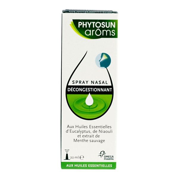 Phytosun Arôms - Spray nasal décongestionnant - 20ml