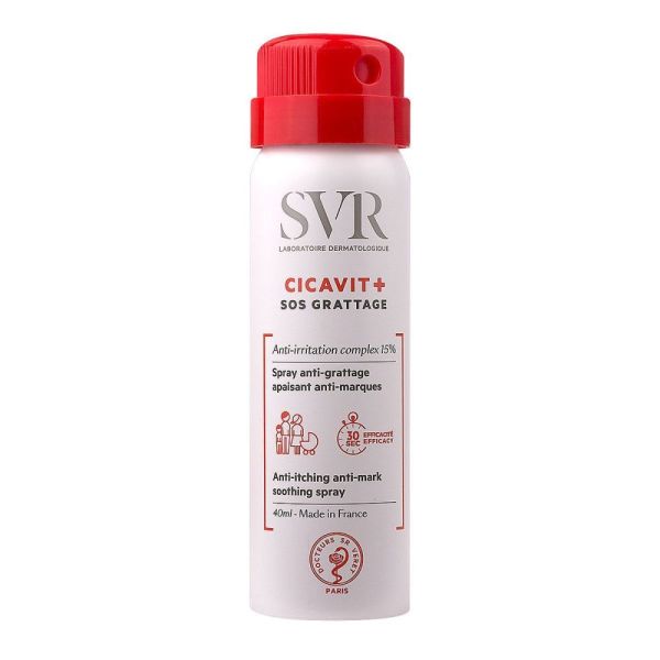 SVR - Cicavit+ SOS grattage spray anti-grattage - 40 ml