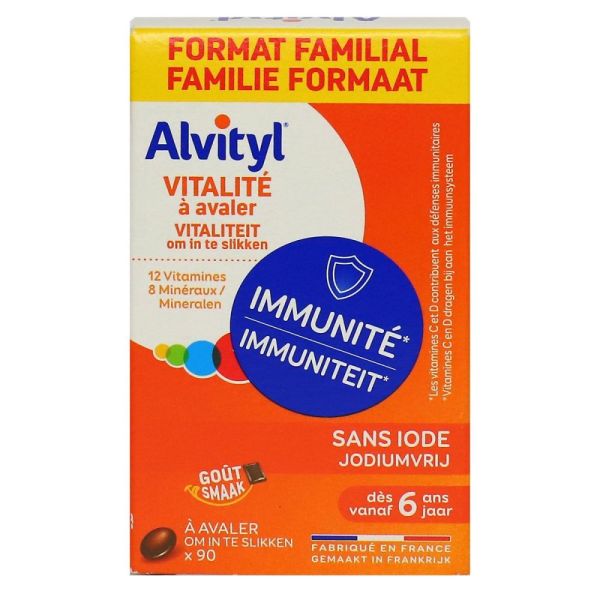 Urgo - Alvityl - Vitalité - 90 comprimés