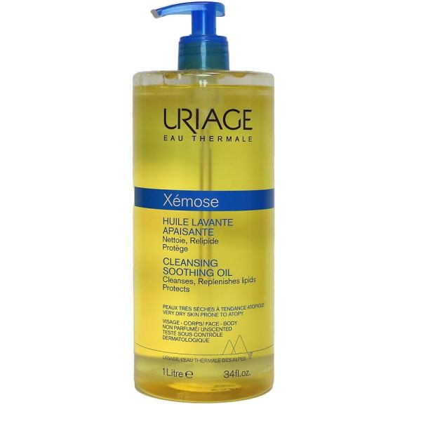 Uriage - Xémose huile nettoyante apaisante - 1L
