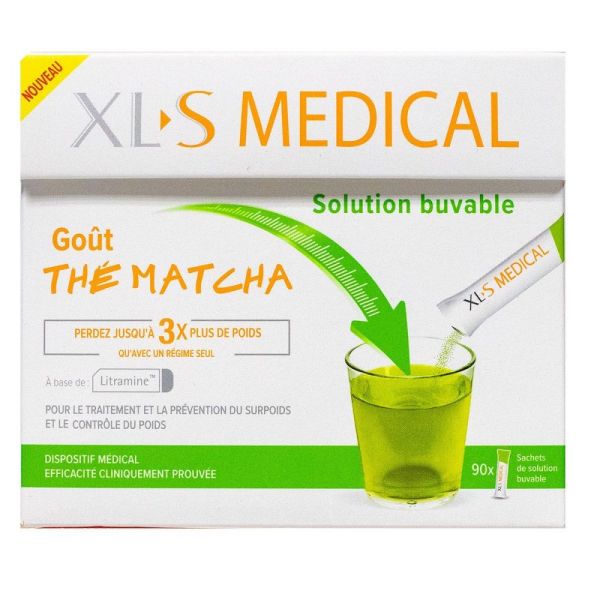 XL-S Medical solution buvable thé matcha - 90 sachets