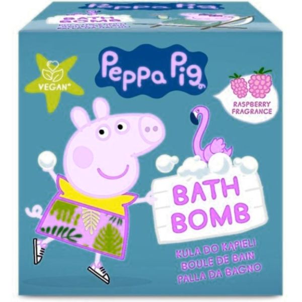 Adisphar - Boule de bain Peppa Pig Framboise - 165g