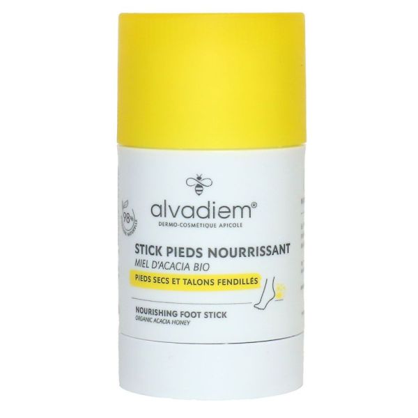 Alvadiem - Stick Pieds Nourrissant au miel d'acacia - 50 g - 3770008103450