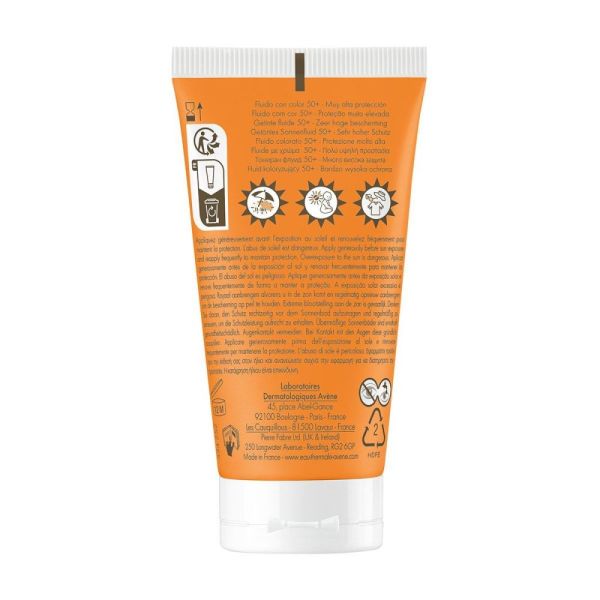 Avène - Fluide teinté SPF50 - 50ml