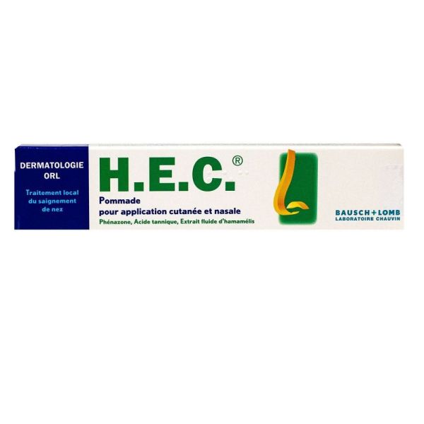 Bausch et LOmb - Hec Pommade pour application cutanée et nasale - 25g