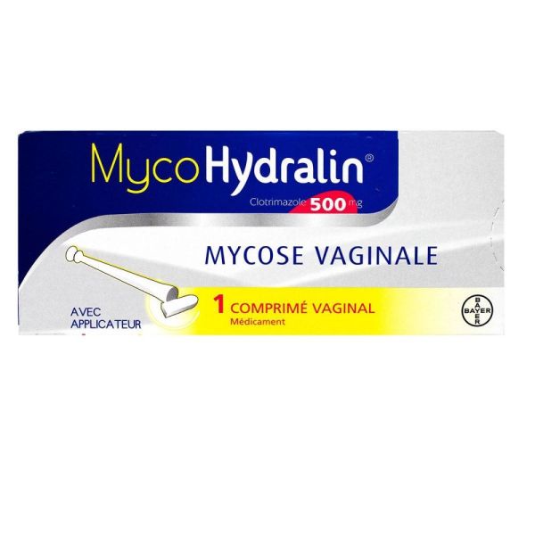Bayer - Mycohydralin Comprimé vaginal 500mg - 1 comprimé