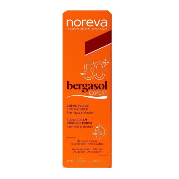 Bergasol expert - Crème fluide fini invisible SPF50+ - 50ml