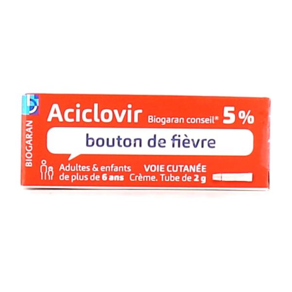 Biogaran - Aciclovir 5% - 2g